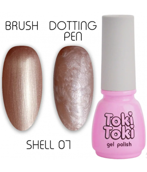 Гель-лак Toki Toki Shell №07 5 мл TPO free